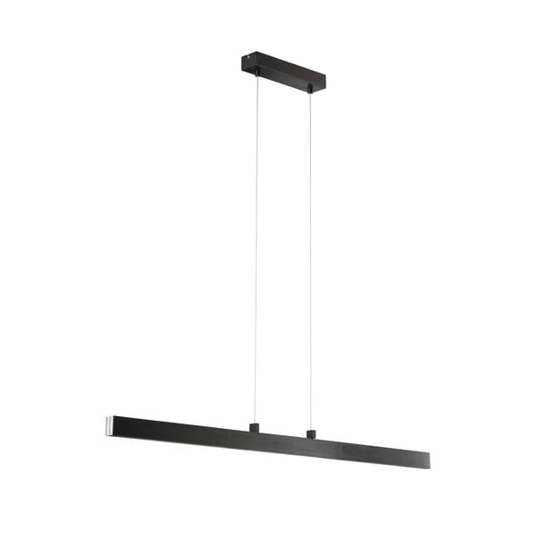 Čierne LED stmievateľné závesné svietidlo Orell – Fischer & Honsel