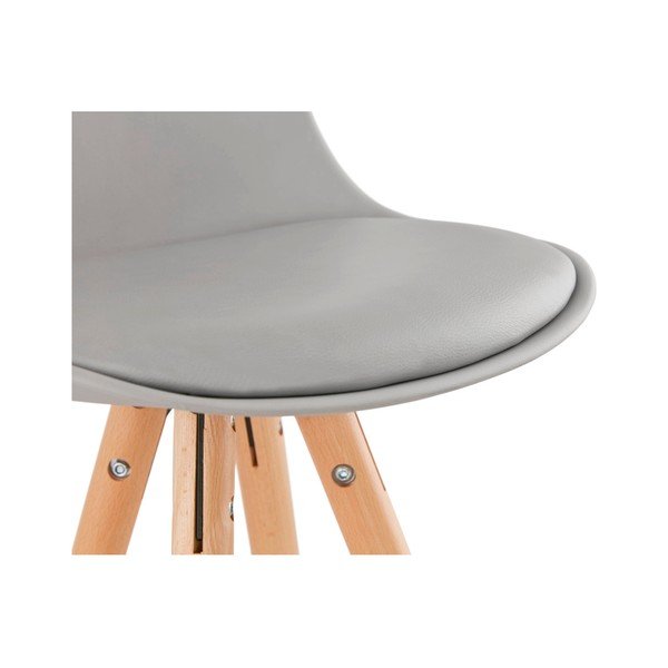 Sivá barová stolička Kokoon Anau, výška 64 cm-image-1