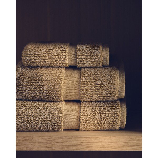 Zelená froté bavlnená osuška 70x140 cm Olvira – Kave Home-image-2