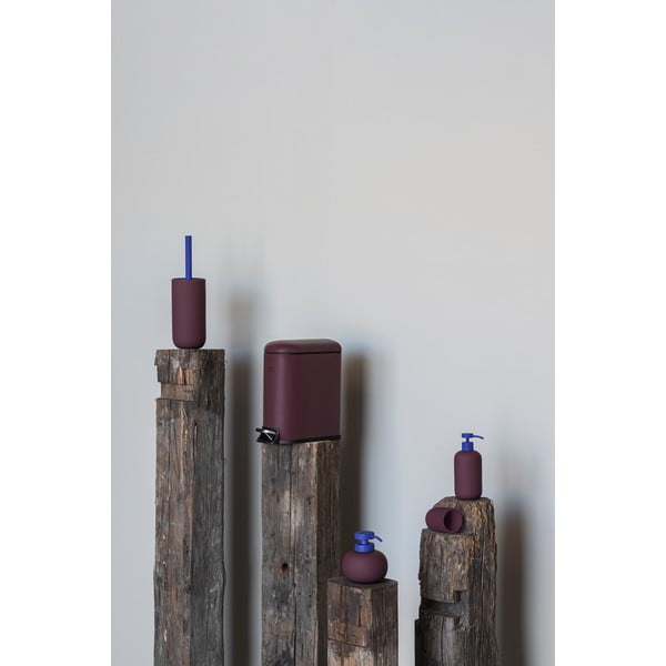 Tmavofialová keramická WC kefa Lotus Play – Mette Ditmer Denmark-image-3