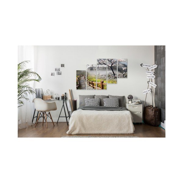 Viacdielny obraz Styler Pomost, 100 × 150 cm-image-1