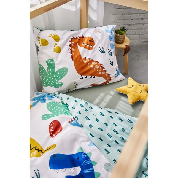 Detské bavlnené obliečky Bonami Selection Dinos, 140 x 200 cm-image-2
