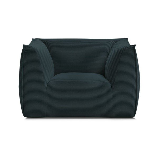 Tmavomodré menčestrové kreslo Giorgia – Bobochic Paris-image-3