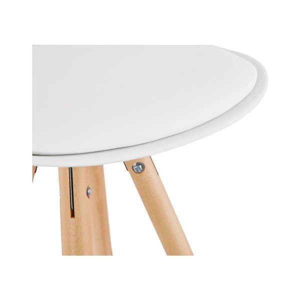 Biela barová stolička Kokoon Anau, výška 74 cm-image-2