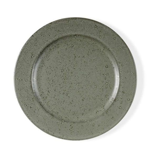 Zelenosivý kameninový dezertný tanier Bitz Mensa, priemer 22 cm