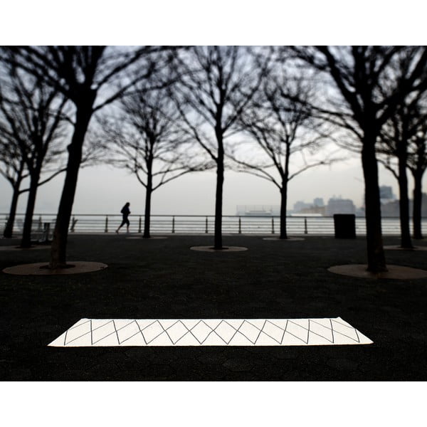 Čierny vnútorný a vonkajší koberec 70x100 cm Max Black – Pappelina-image-4