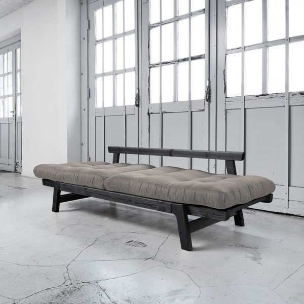Rozkladacia pohovka Karup Step Black/Granite Grey-image-3