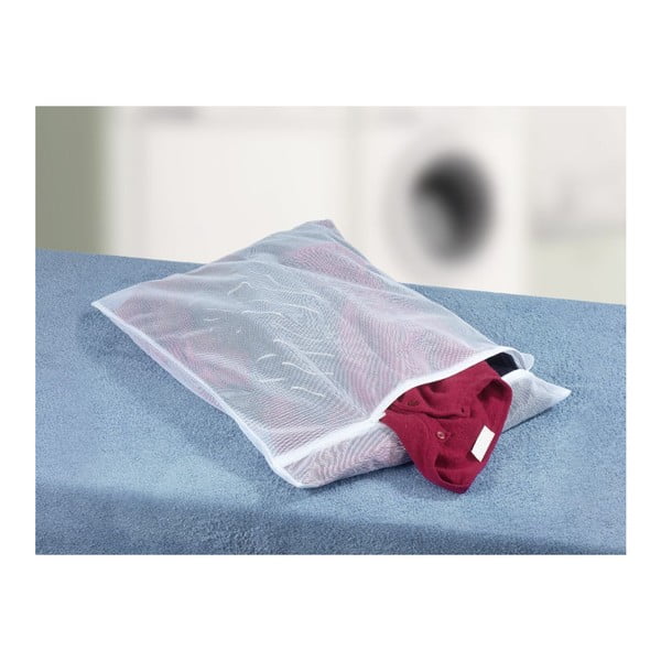 Stredná biela sieťka na pranie Wenko Wash-image-2