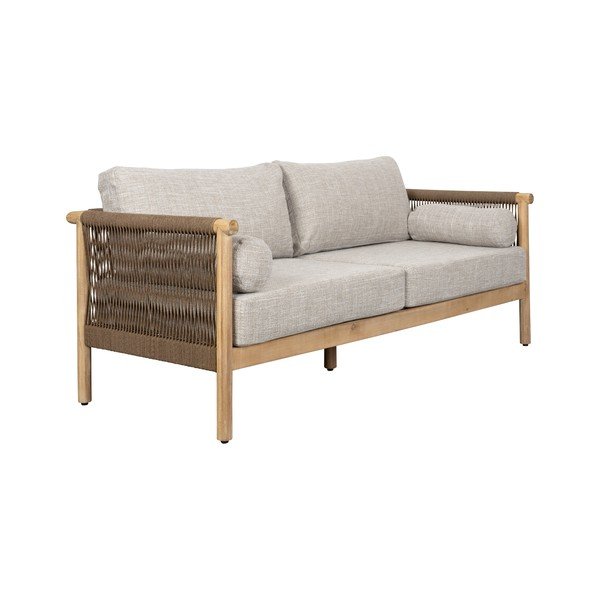 Sivobéžová čalúnená záhradná lounge súprava pre 3 osoby Oasis – Dutchbone-image-3