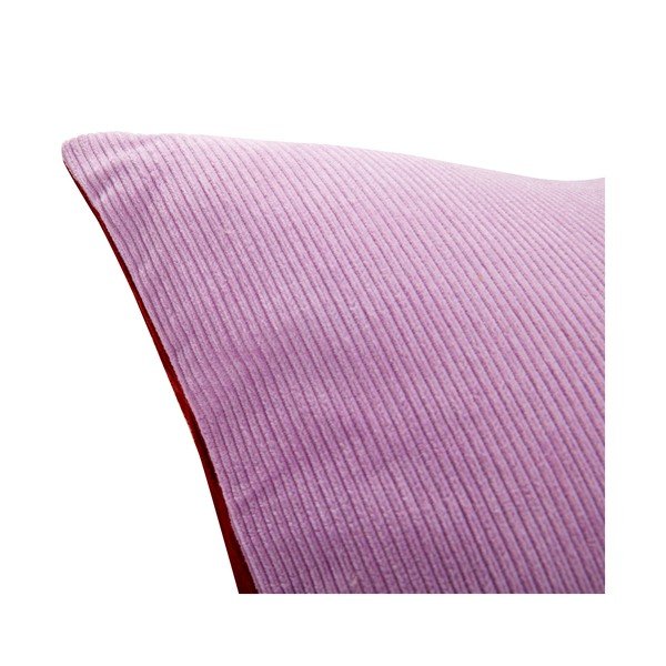 Fialovo-červený vankúš Hübsch Cleo, 60 x 40 cm-image-4