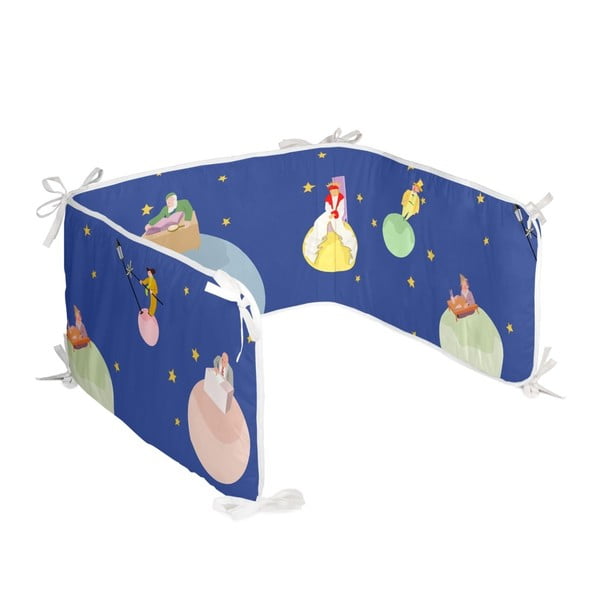 Bavlnená výstelka do postieľky Mr. Fox Le Petit Prince, 210 × 40 cm