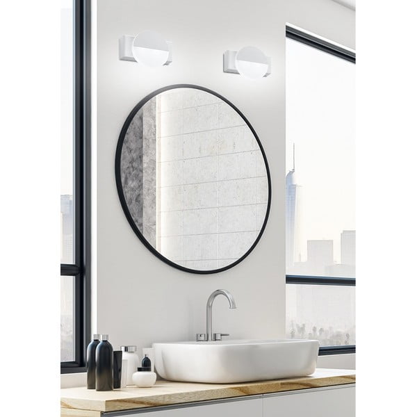 Biele LED nástenné svietidlo Sing - Candellux Lighting-image-1