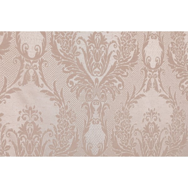 Béžový damaškový set prikrývky a obliečky na vankúš 240x260 cm Beste – Mijolnir-image-1