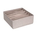 Béžový organizér do zásuvky s priehradkami Bigso Box of Sweden Drawer, 29 x 11 cm