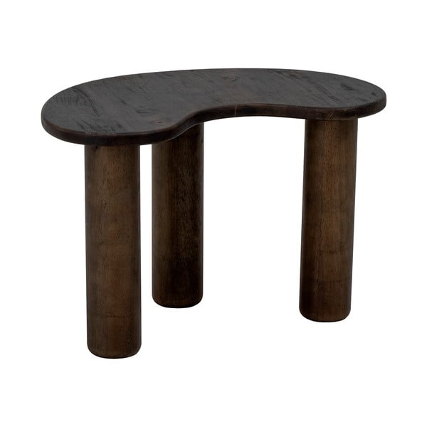 Tmavohnedý konferenčný stolík z kaučukového dreva 36x53 cm Luppa – Bloomingville