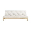 Rozkladacia pohovka so svetlobéžovým poťahom Karup Design Fresh Natural/Natural