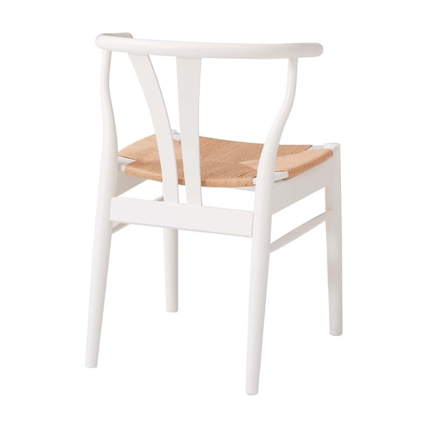 Biela jedálenská stolička z bukového dreva Findahl by Hammel Freja-image-3