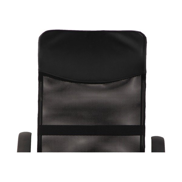 Čierna čalúnená kancelárska stolička Arco – Bonami Essentials-image-4