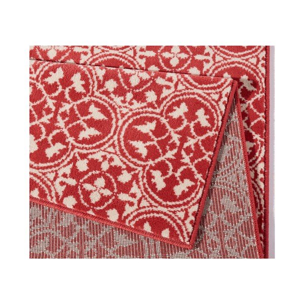 Červený koberec Hanse Home Gloria Pattern, 80 x 200 cm-image-2