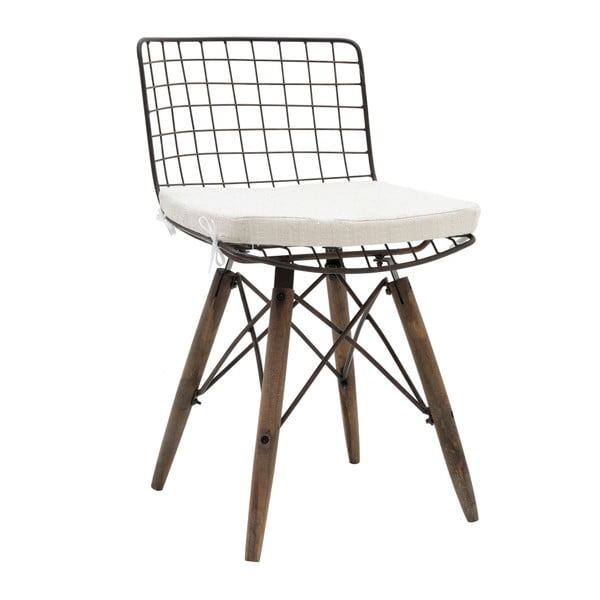 Jedálenská stolička s podnožím z borovicového dreva InArt
