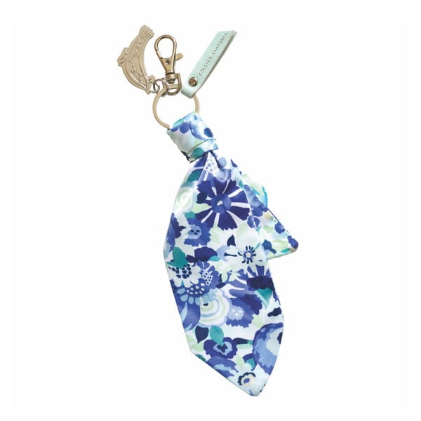 Látková kľúčenka Portico Designs Bleu Floral