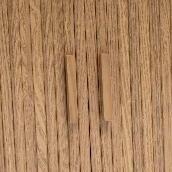 Knižnica v dekore duba v prírodnej farbe 80x172x40 cm Elia – Casa Selección-image-4