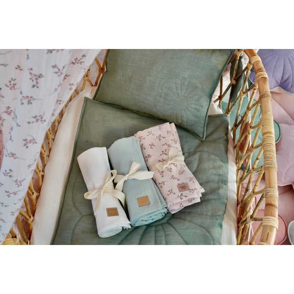 Béžová mušelínová detská deka 100x100 cm Cream - Moi Mili-image-1