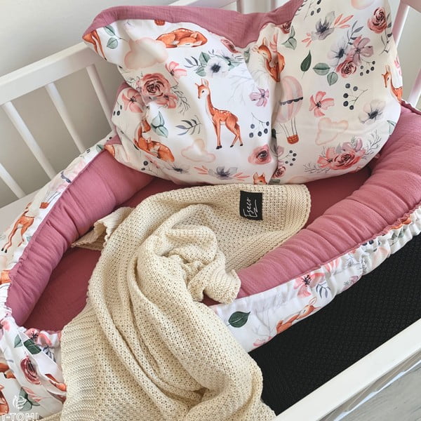 Bavlnené hniezdo pre bábätko ESECO Nature-image-1