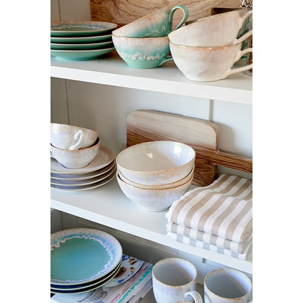 Modro-tyrkysová šálka z kameniny 200 ml Taormina – Casafina-image-3