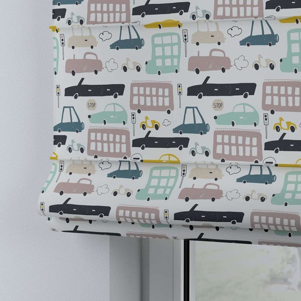 Detská roleta 170x100 cm Magic - Yellow Tipi-image-4