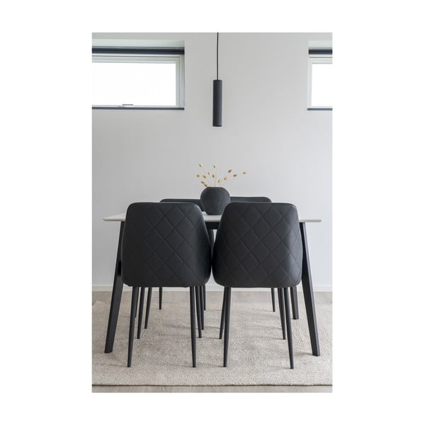 Čierne závesné svietidlo ø 6 cm Paris – House Nordic-image-3