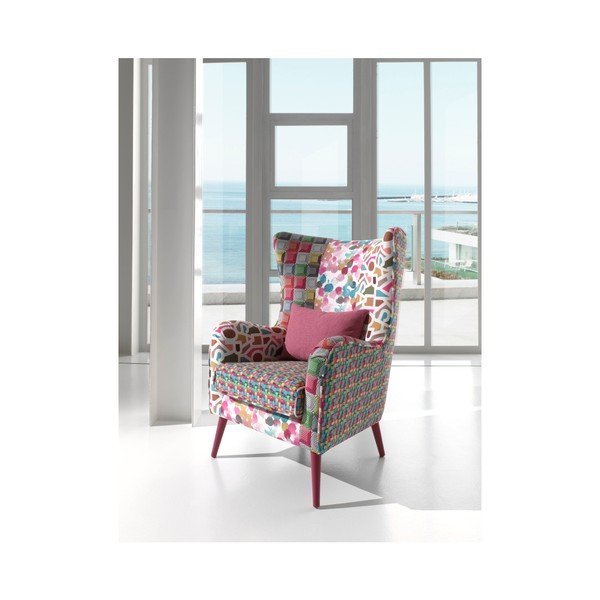 Farebné kreslo Sinkro Piume-image-1