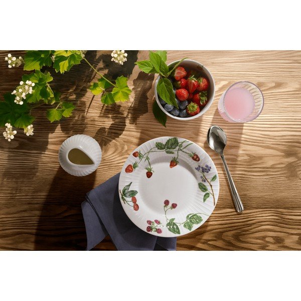 Biely dezertný porcelánový tanier ø 22 cm Hammershøi Summer – Kähler Design-image-2