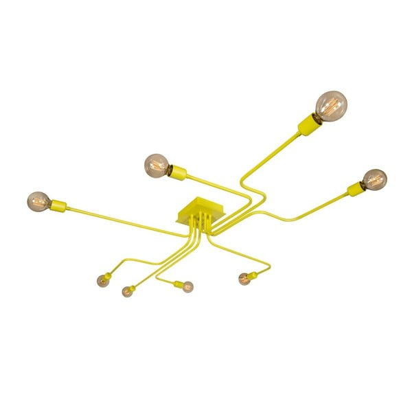 Žlté stropné svietidlo Spider Ceiling Lamp Garro