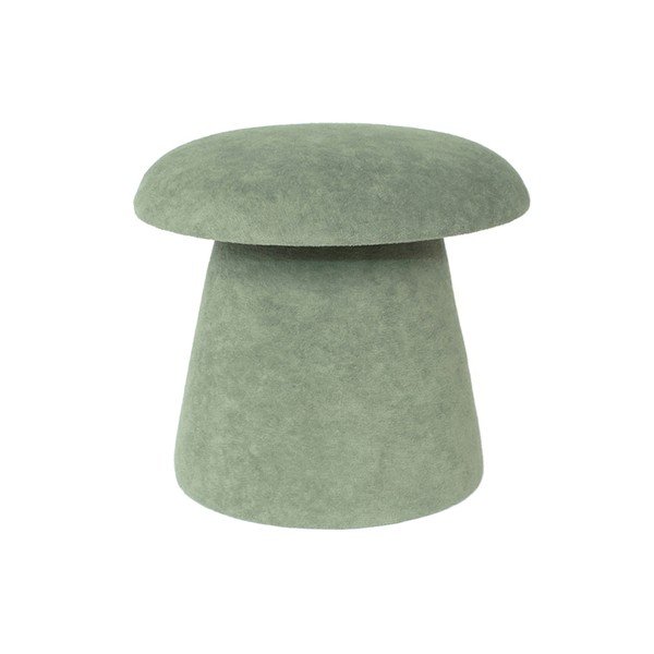 Sivý zamatový taburet Mushroom – Leitmotiv-image-2