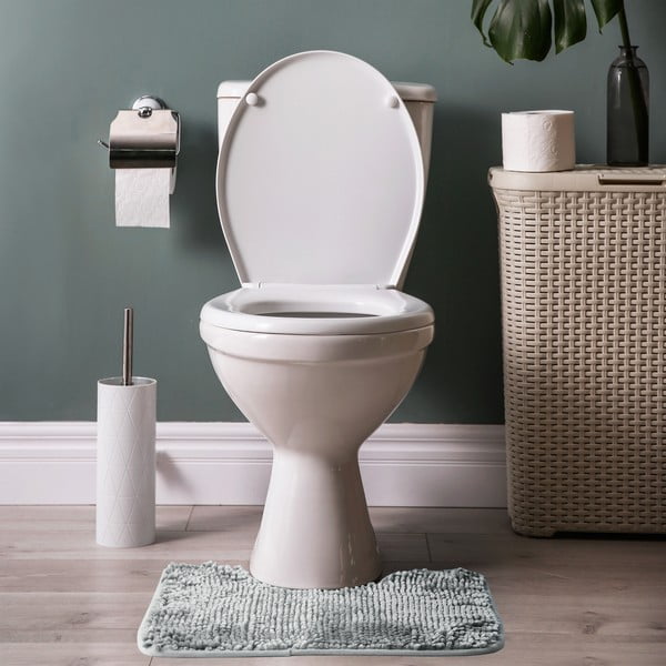 Súprava 2 sivých kúpeľňových predložiek AmeliaHome Bati-image-2