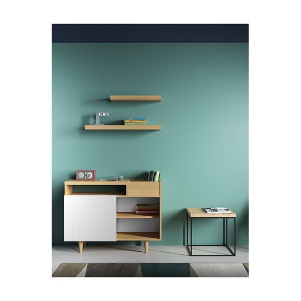 Svetlohnedá polička TemaHome Balda, šírka 60 cm-image-4