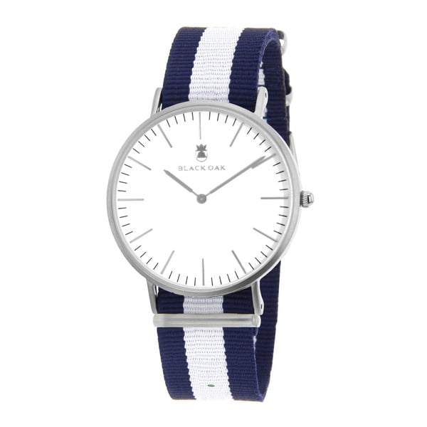 Modro-biele pánske hodinky Black Oak Rondo