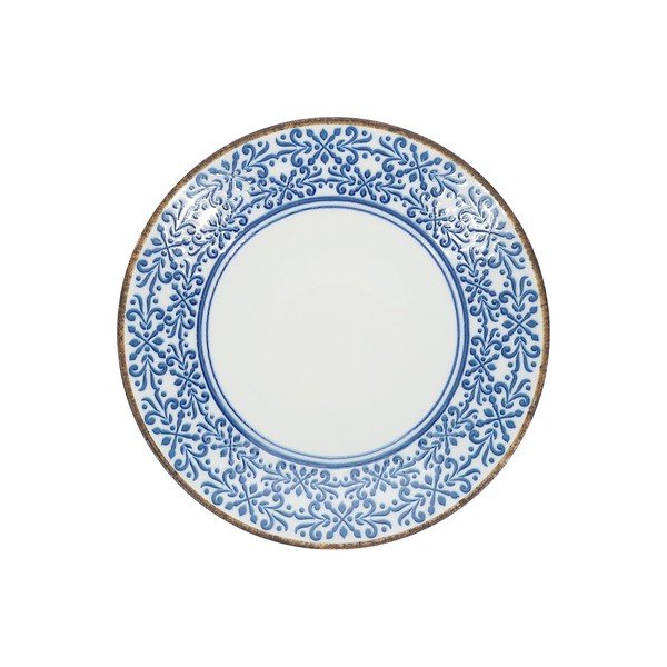 Biela/modrá porcelánová misa ø 25,5 cm Azul – BonBistro-image-4