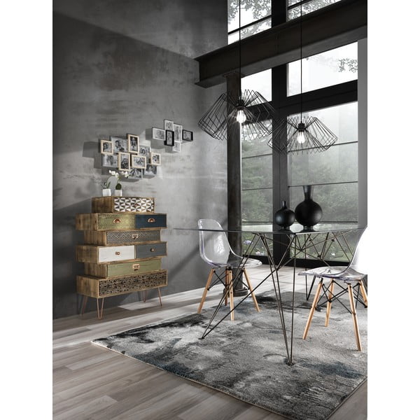 Čierne stropné svietidlo Tomasucci Cage-image-2