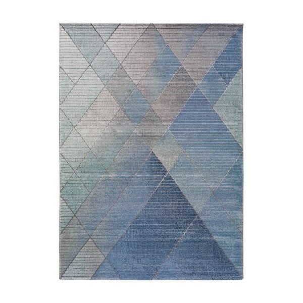Modrý koberec Universal Dash, 80 x 150 cm
