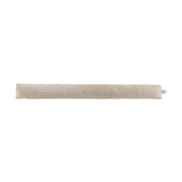 Béžová ochrana proti prievanu 10x80 cm Flanela – douceur d'intérieur