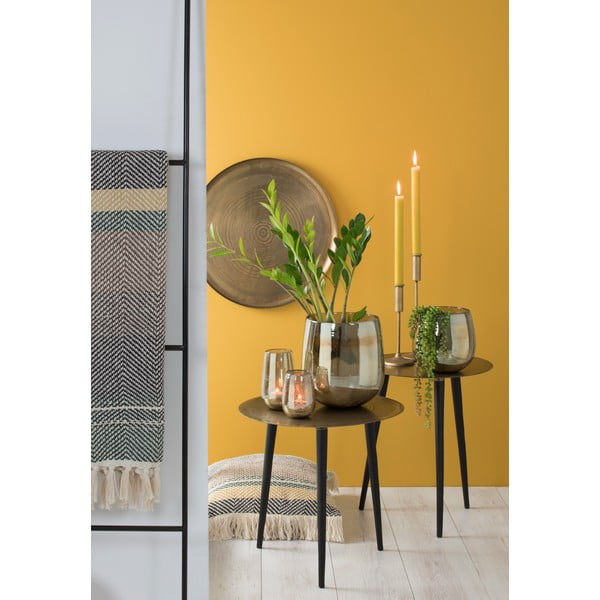 Čierny kovový dekoratívny rebrík Siem - Light & Living-image-3