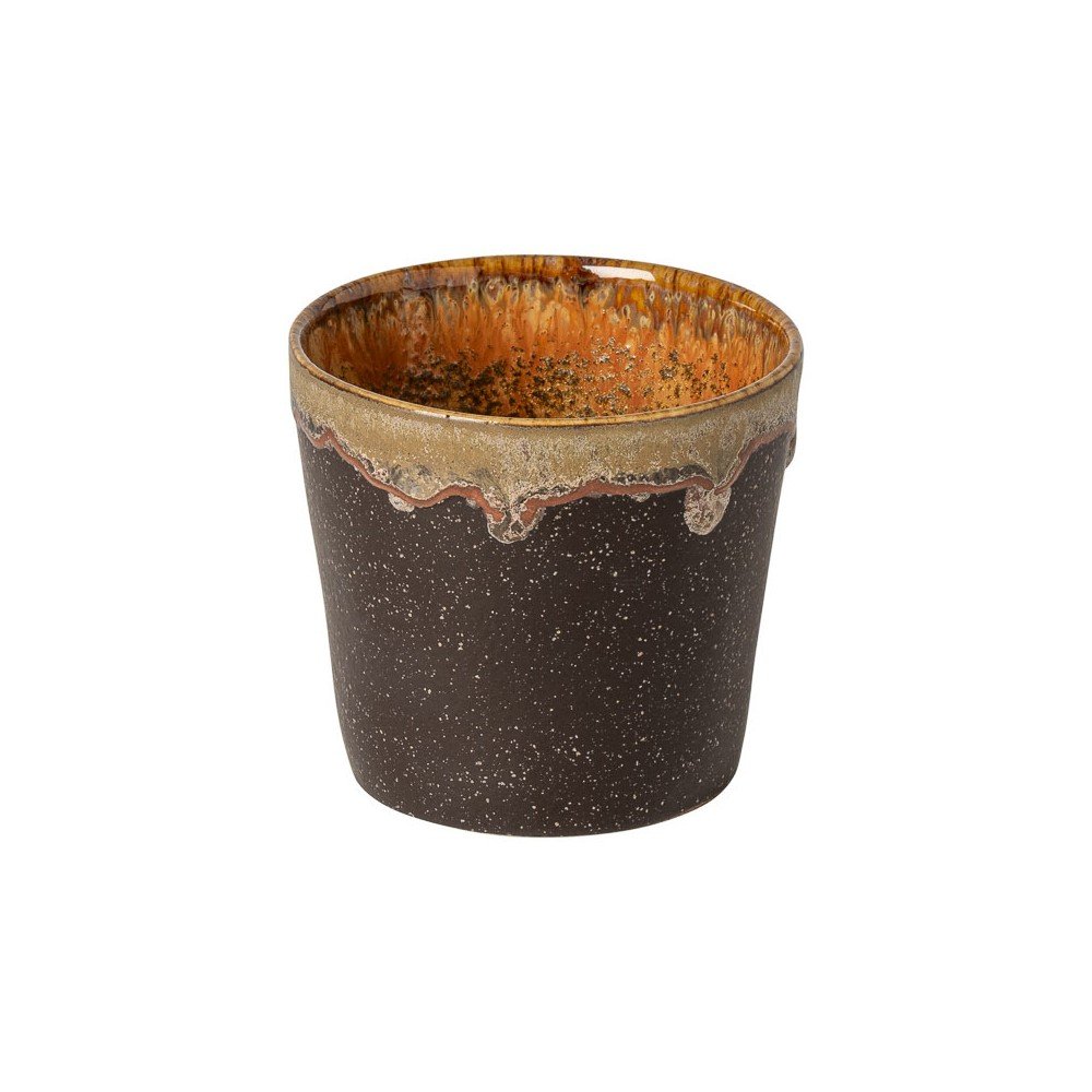 E-shop Tmavohnedá kameninová šálka 190 ml Poterie – Casafina