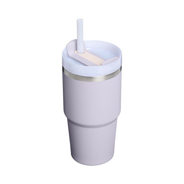 Termoska so slamkou z nehrdzavejúcej ocele v levanduľovej farbe 600 ml Quencher H2.O FlowState™ Tumbler Purple Dust – Stanley-image-2