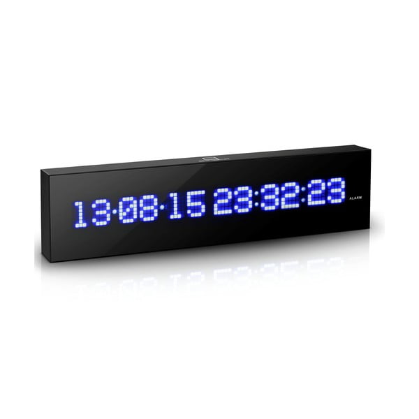 Nástenné LED hodiny s dátumom Calendar Wall Clock-image-2