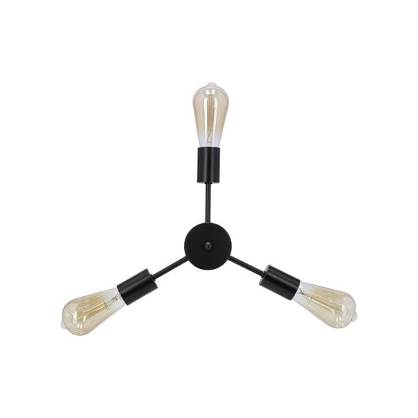 Čierne kovové závesné svietidlo Sparta - Candellux Lighting-image-2