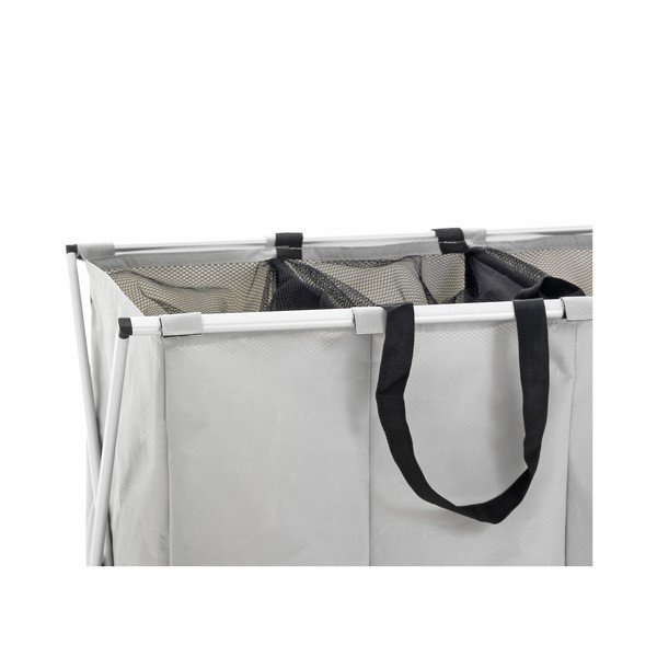 Sivý trojitý kôš na bielizeň Tomasucci Laundry-image-2