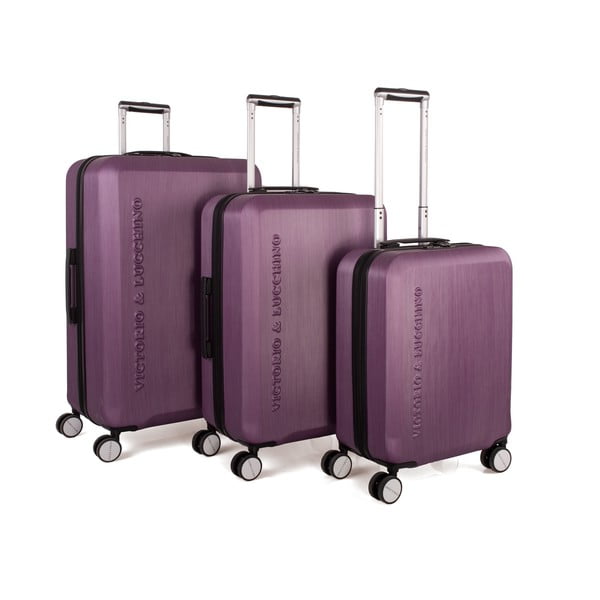 Set 3 cestovných kufrov Victorio Morado