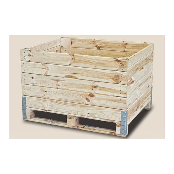 Úložný box na ovocie z borovicového dreva Boltze